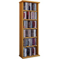 Regal DVD CD Rack Medienregal Medienschrank Aufbewahrung Holzregal Standregal Moebel Schrank Farbwahl Vostan